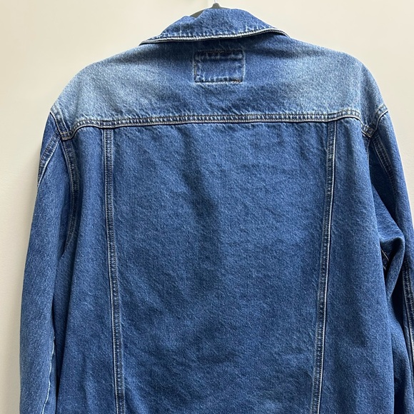 Forever 21 Men's Classic Blue Denim Jacket XL - Picture 3 of 3